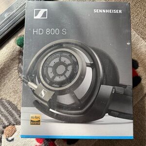 Sennheiser HD 800 S Black and Silver Headphones